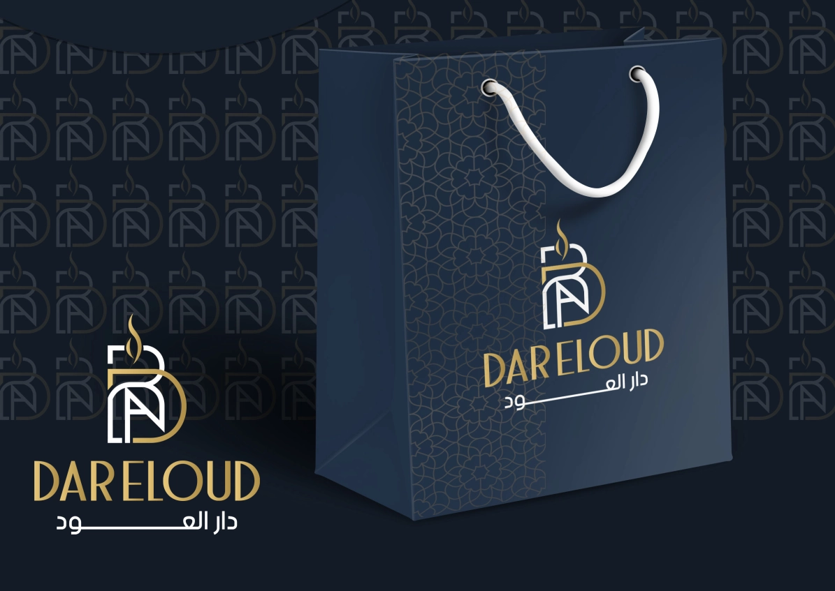 Dar Al Oud perfume logo design